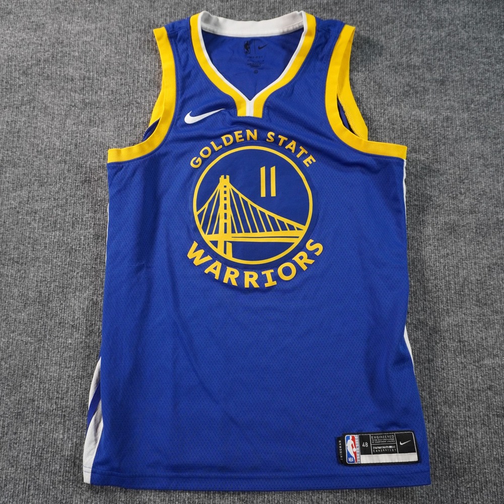 Nike Golden State Warriors Klay Thompson Jersey Mens 48 L Blue 11 Swingman NBA
